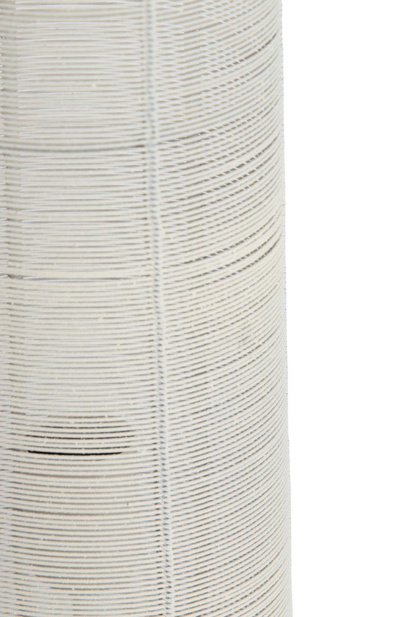 Witte cilindervormige tafellamp draad Light & Living Lezuza - Afbeelding 7