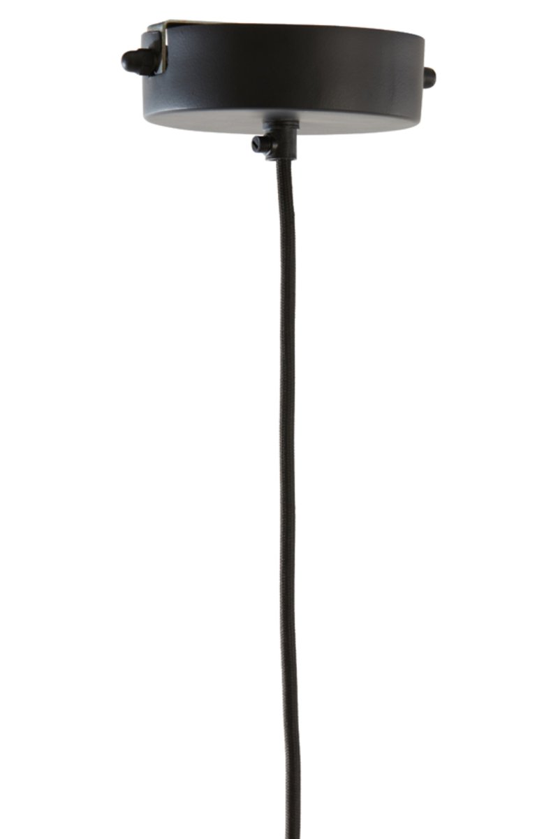 Zwarte metalen hanglamp strak design Light & Living Desi - Afbeelding 8