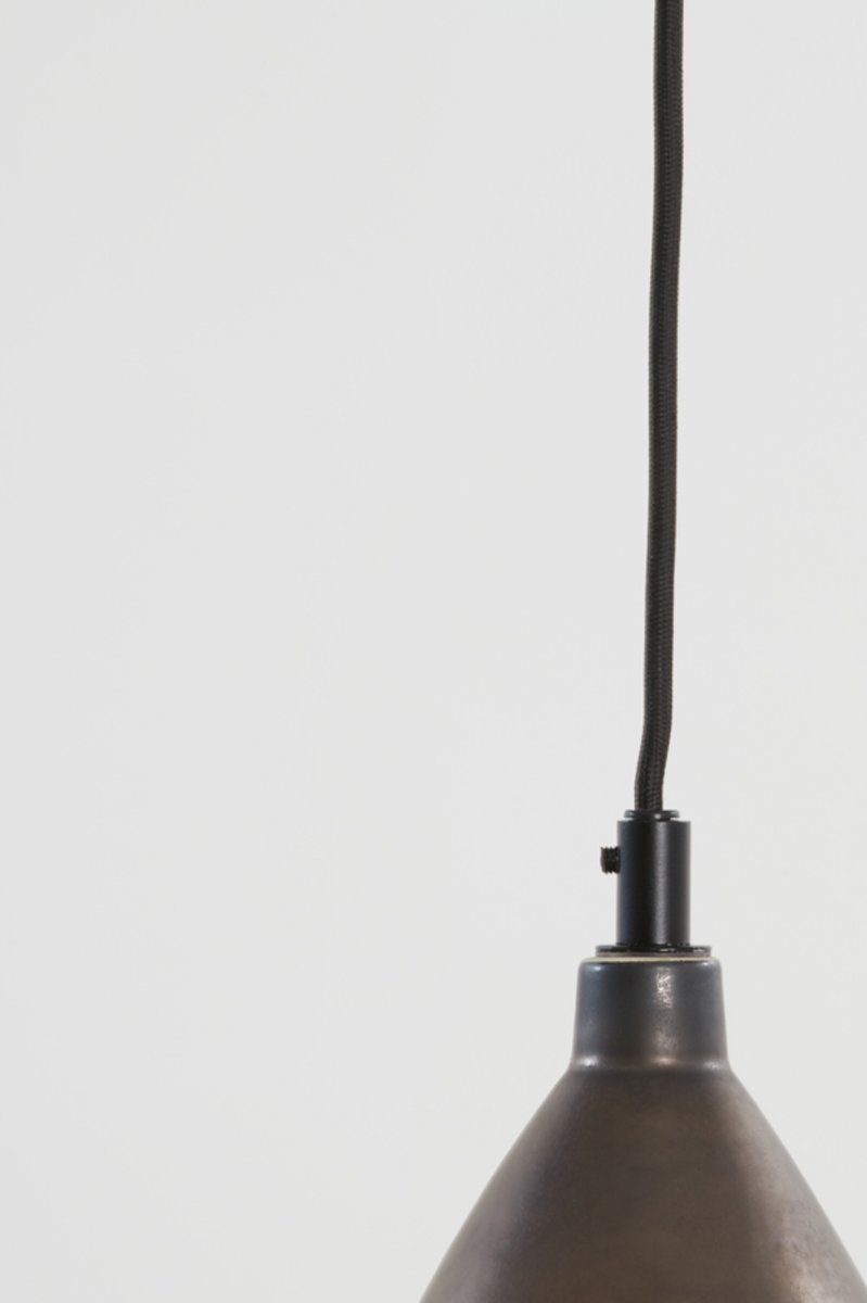 Zwarte metalen hanglamp strak design Light & Living Desi - Afbeelding 6