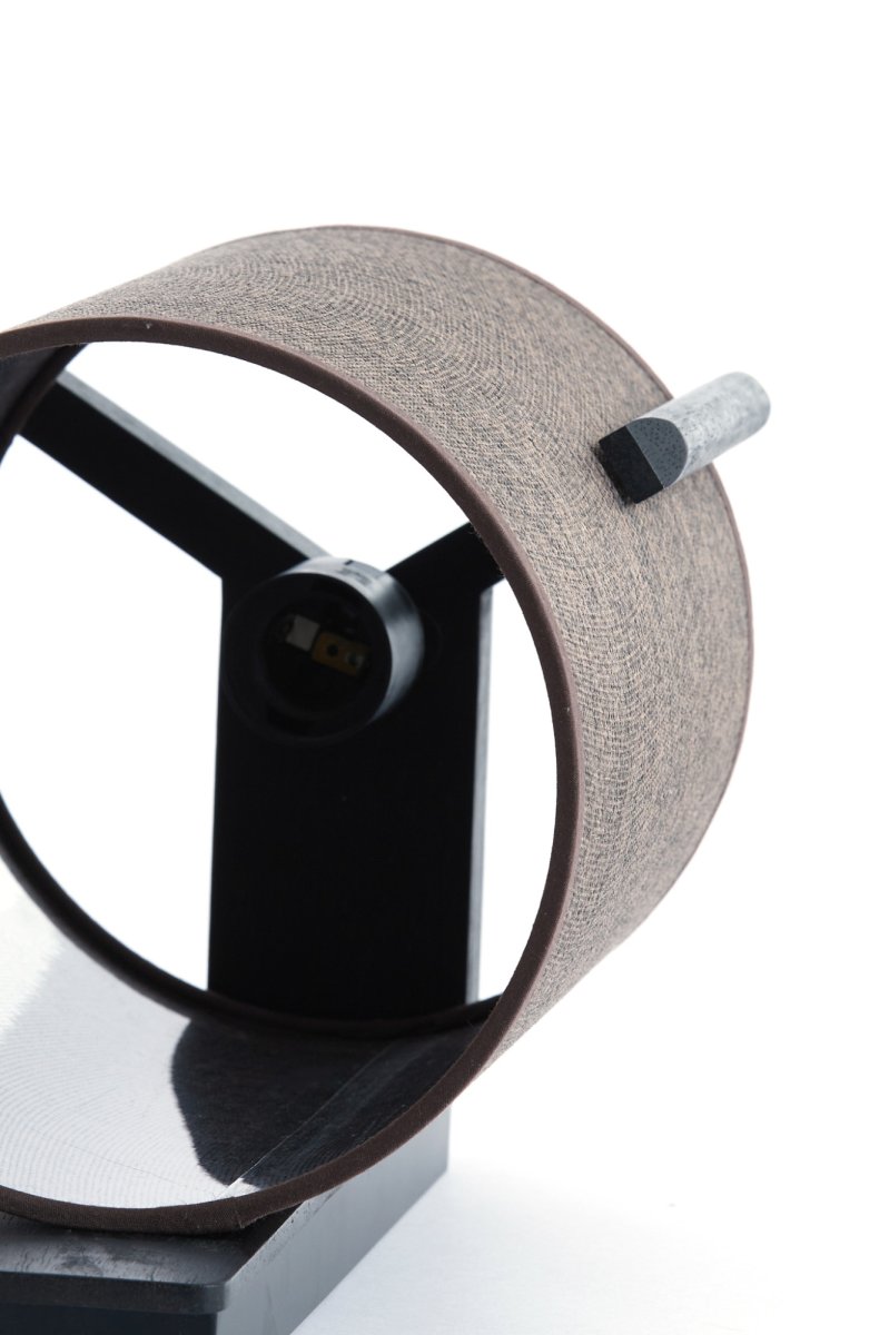 Bruine stoffen lampenkap cilindrisch Light & Living Litto - Afbeelding 6