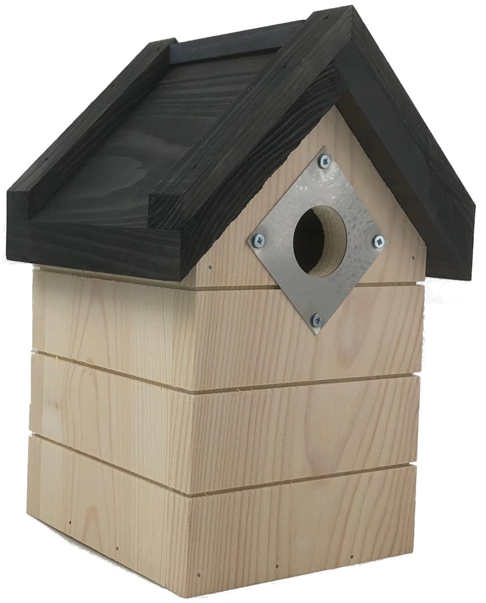 Nestkastje Naturel 15 x 14 x 25 cm - Afbeelding 2