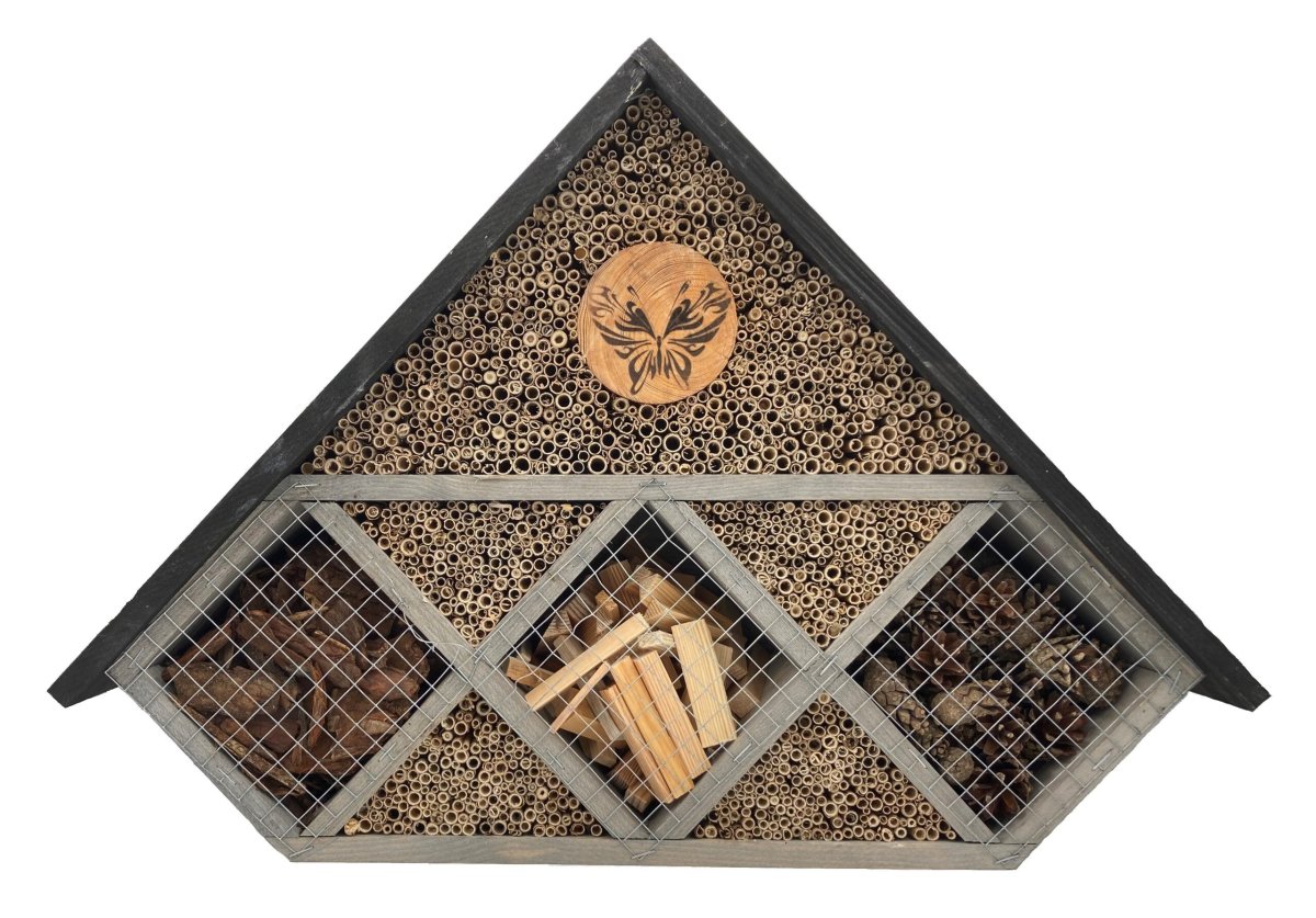 Bijenhotel 31 x 12 x 56 cm Insectenhotel - Afbeelding 3