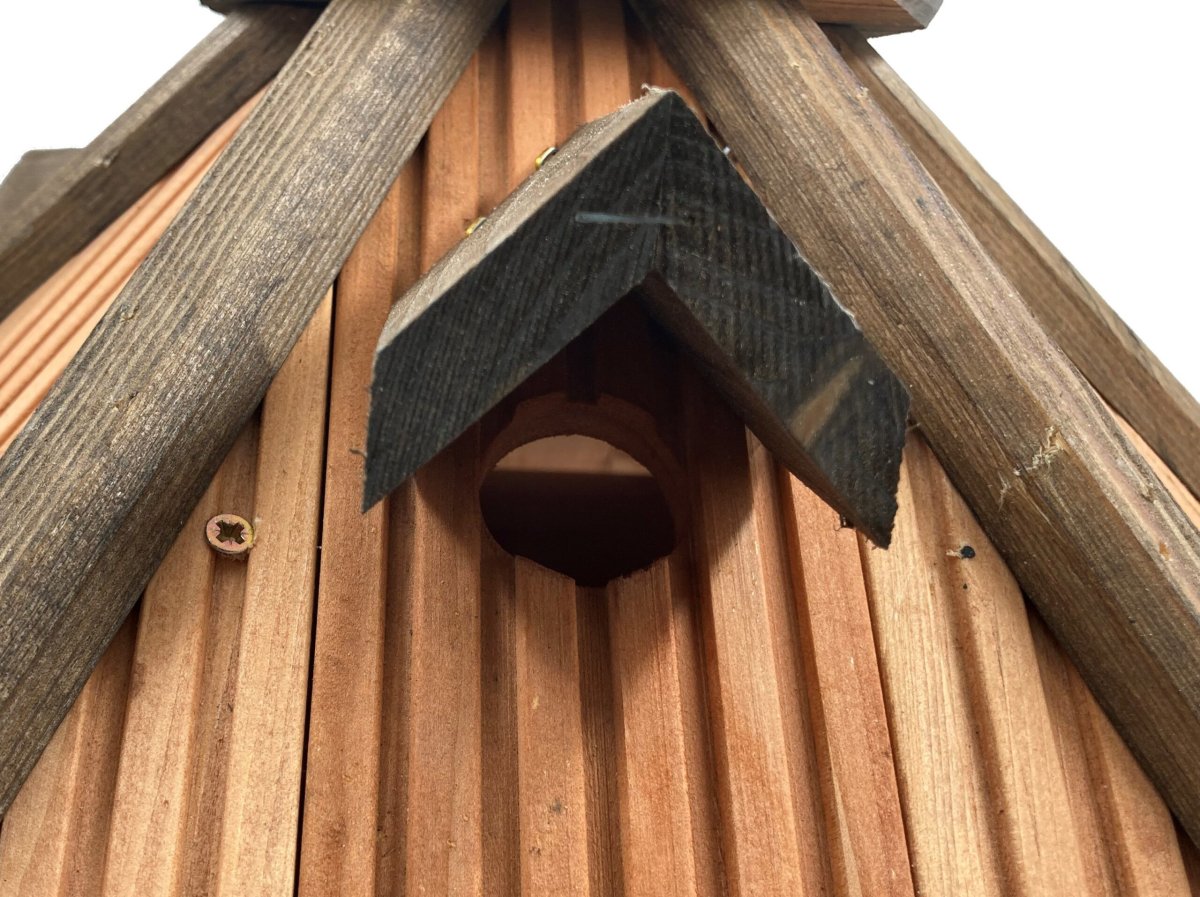 Vogelvoederhuisje Nestkast Vogelhuisje 45 x 38 x 35 cm - Afbeelding 5