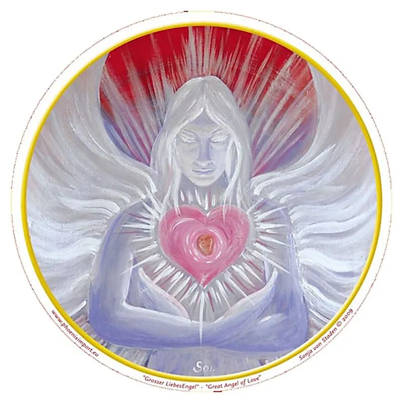 Raamsticker Great Angel of Love - Afbeelding 2
