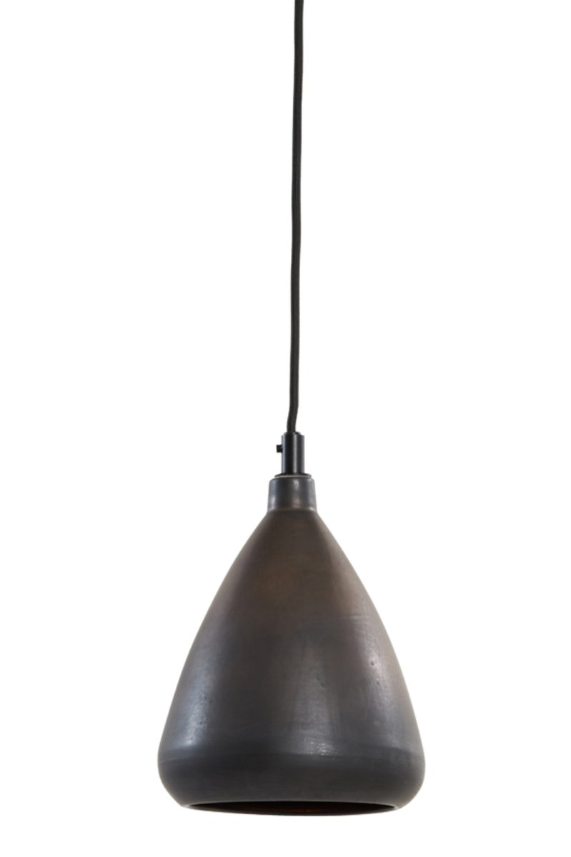 Zwarte metalen hanglamp strak design Light & Living Desi - Afbeelding 3