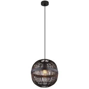 Moderne zwarte hanglamp voor elk interieur Hermi Ii