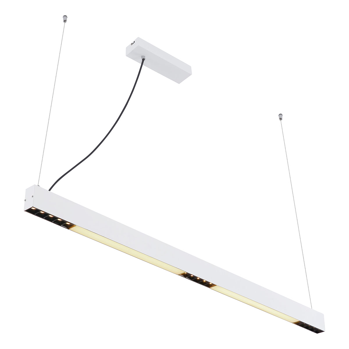 Moderne witte aluminium hanglamp Globo Hodari - Afbeelding 6