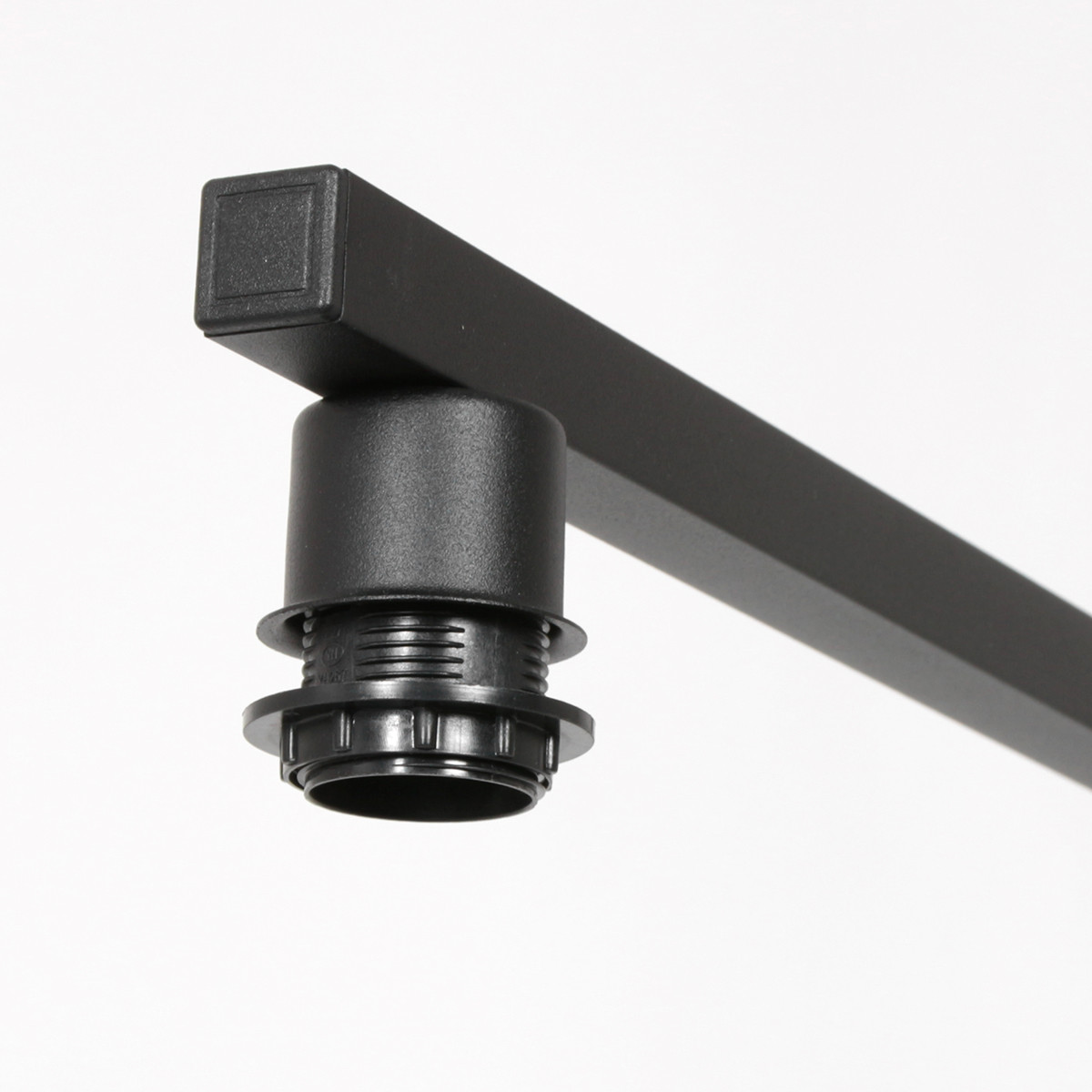 Moderne hanglamp zwart metaal Steinhauer Stang - Afbeelding 5