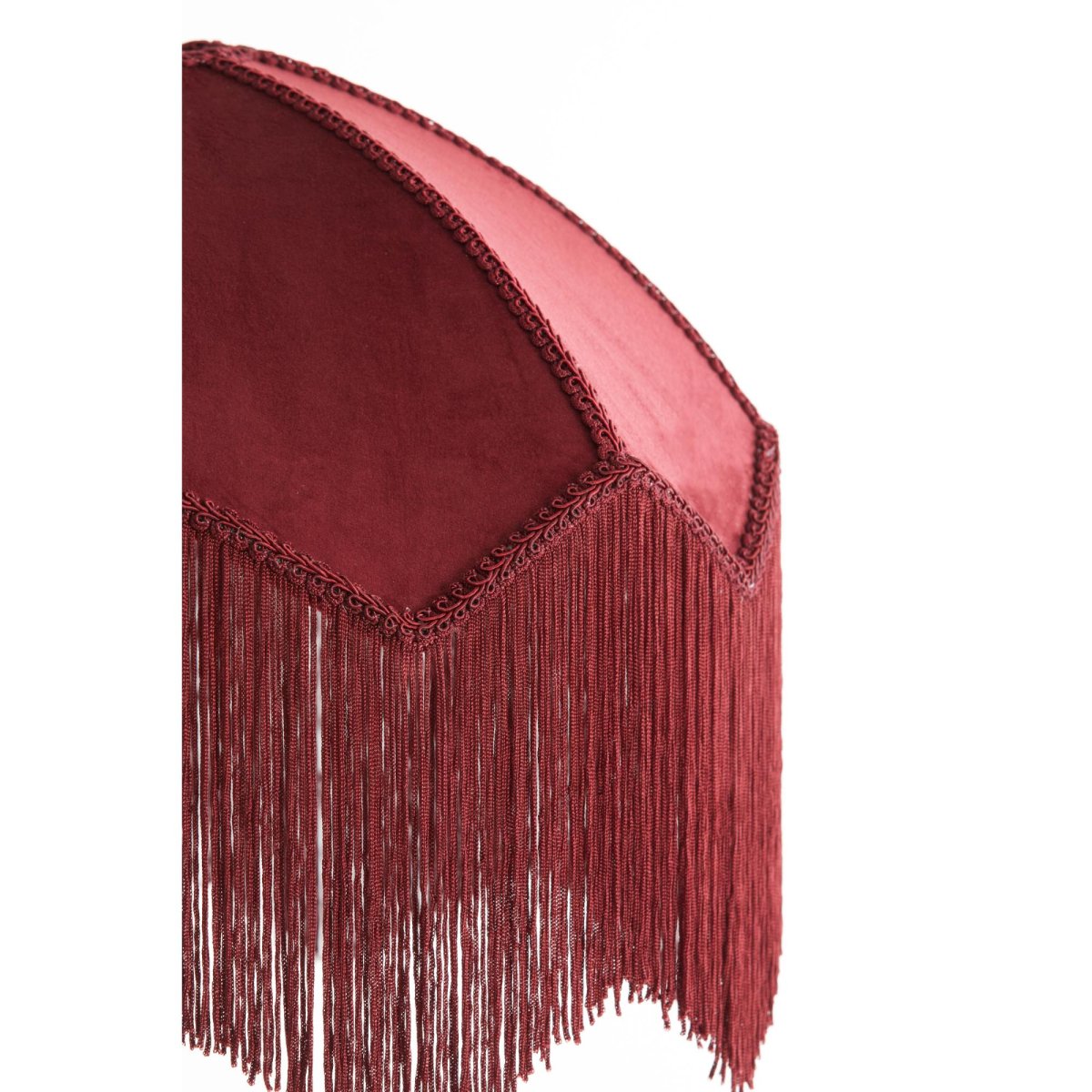 Vintage rode koepel hanglamp velvet Light & Living Malacia - Afbeelding 3