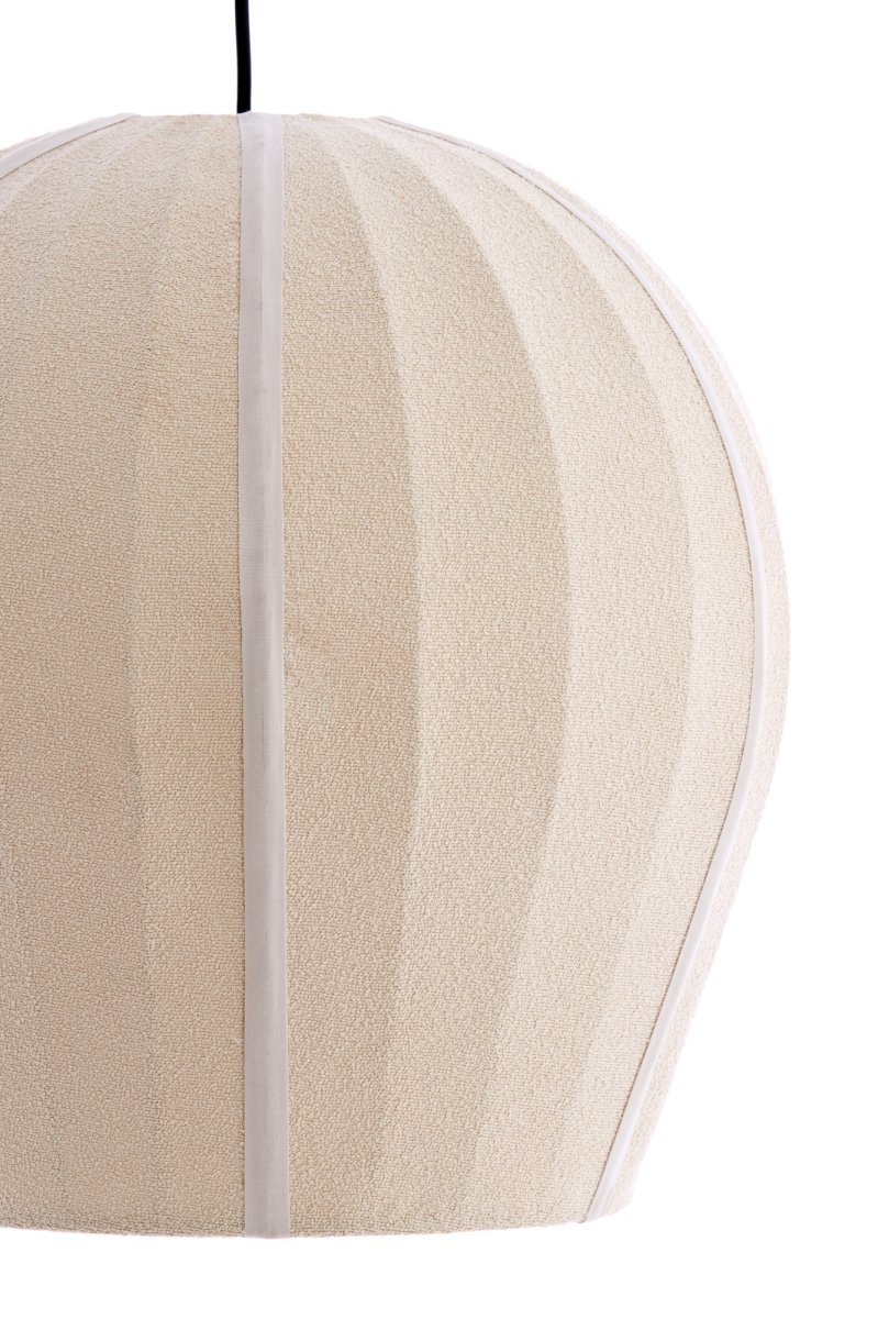 Zandkleurige stoffen hanglamp voor sfeer Light & Living Zagori - Afbeelding 9
