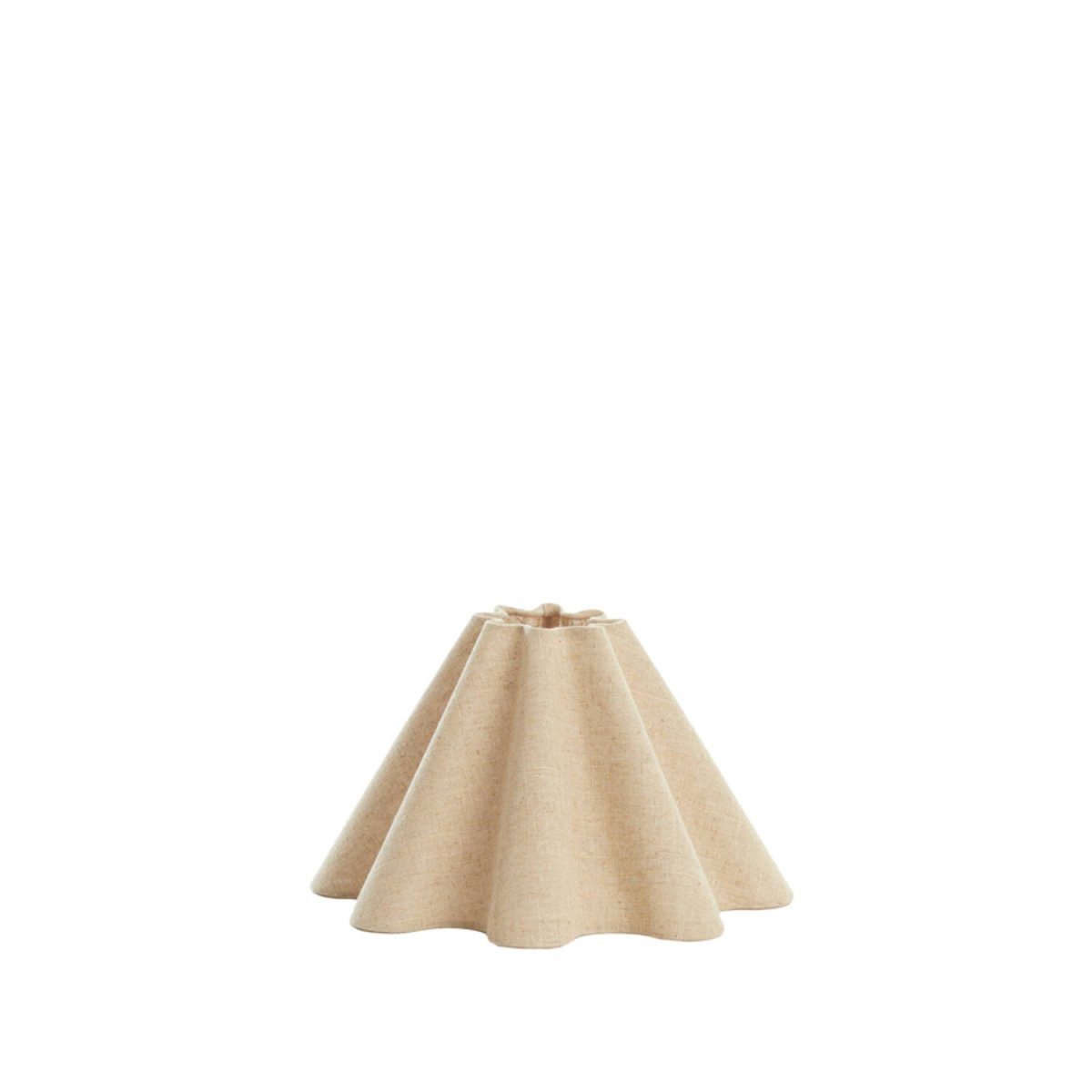 Beige stoffen lampenkap golvend Light & Living Bezaha - Afbeelding 9