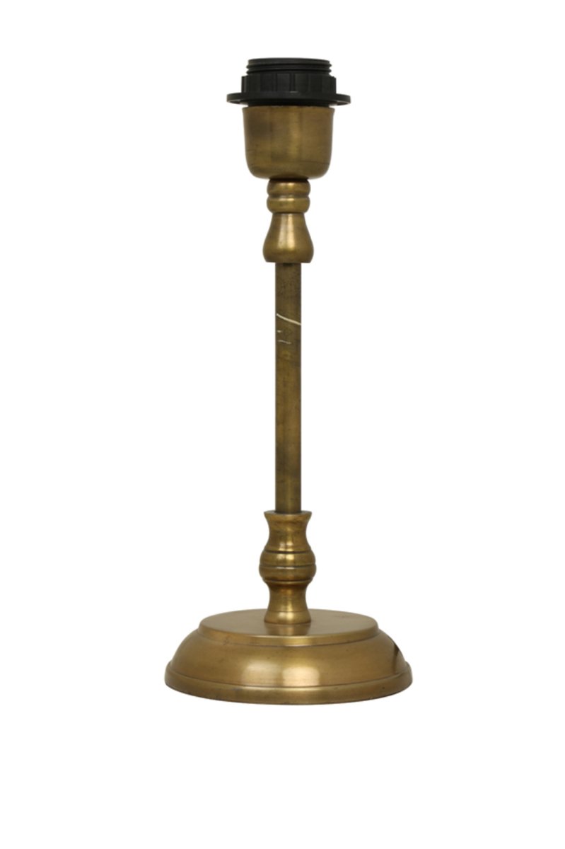 Smalle antieke bruine lampenvoet Light & Living Mithun - Afbeelding 5