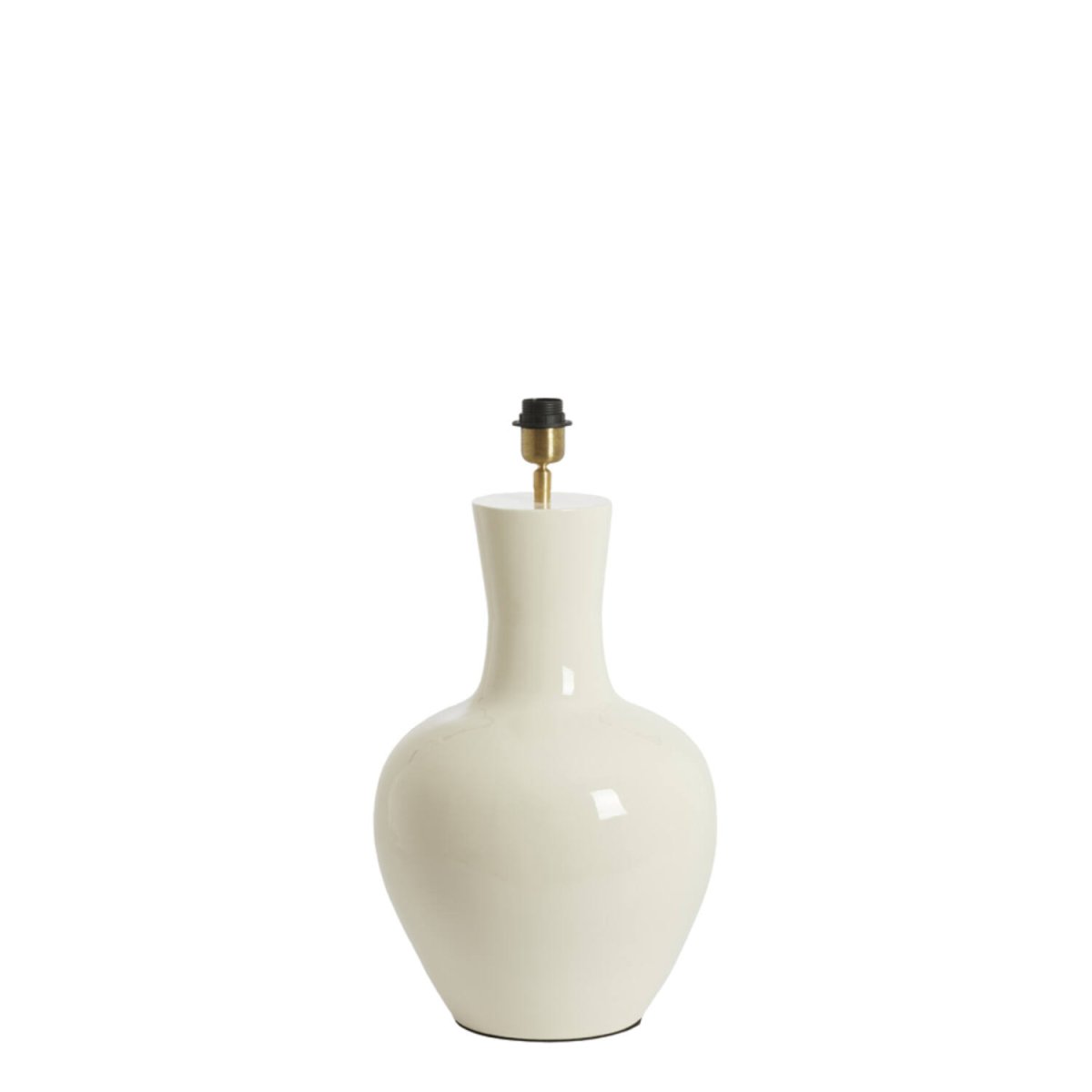 Tafellamp beige crème glans zacht en chic Light & Living Nana - Afbeelding 2