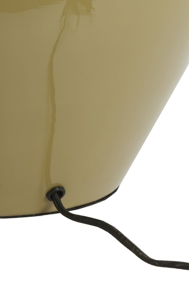 Tafellamp olijfgroen glans natuurlijk en modern Light & Living Nana - Afbeelding 8