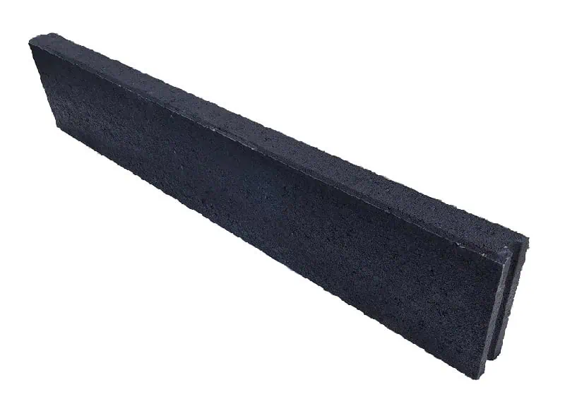 Opsluitband beton antraciet 6x20x100