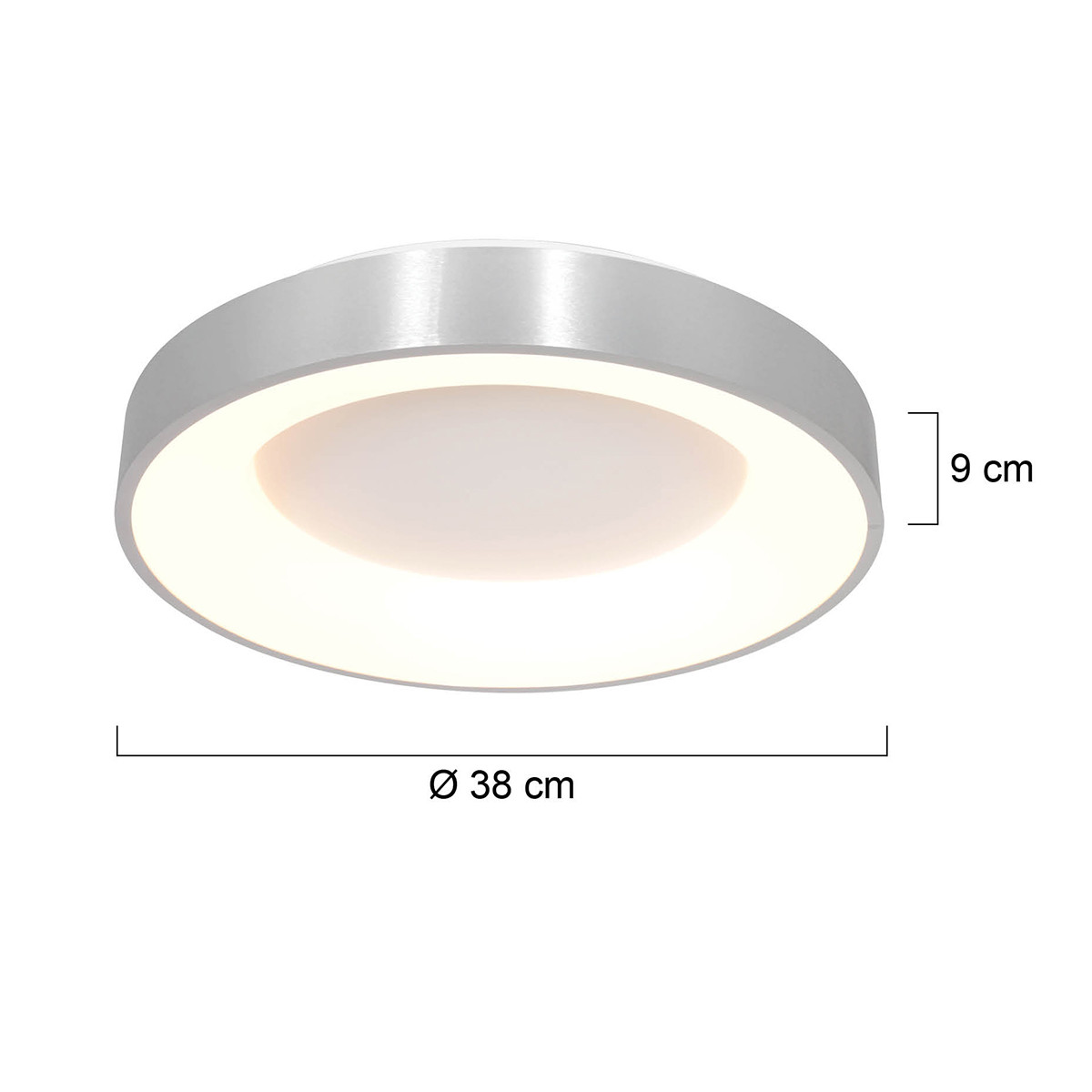 Ronde ring LED plafondlamp Steinhauer Ringlede - Afbeelding 9