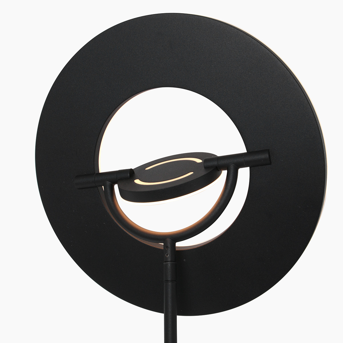 Zwarte vloerlamp met verstelbare leeslamp Steinhauer Soleil - Afbeelding 6
