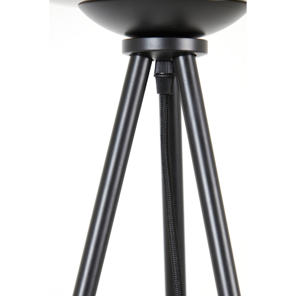 Zwarte vloerlamp modern met glazen bol Light & Living Mayson - Afbeelding 8